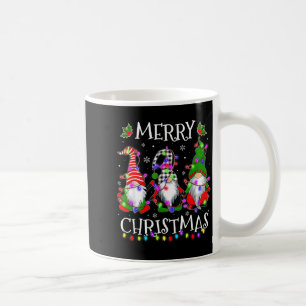 Cute Gnomes Merry Christmas Light Family Gnome Xma Coffee Mug