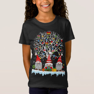 Cute Gnomes Merry Christmas Light Family Gnome Xma T-Shirt