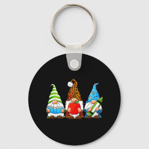 Cute Gnomes Students Teacher Gnome Tee Fun Back To Key Ring