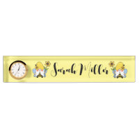 Cute Gnomes with Sunflowers