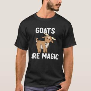 Cute Goa Goats Are Magic  Farm Animal Goat Kids T-Shirt
