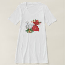 Cute Goat Christmas Sleepshirt