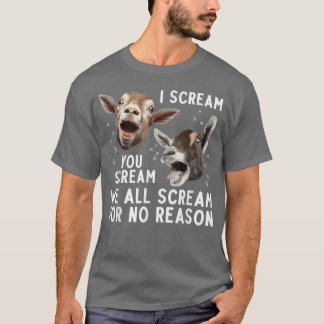 Cute Goat Design Pygmy Goat Farmer Goat Lover T-Shirt