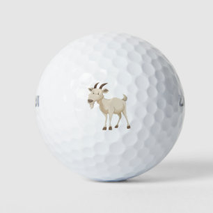 Cute goat golf balls