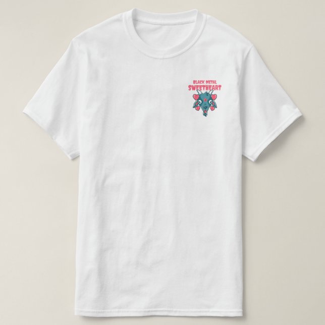  Cute Goat Head Baphomet T-Shirt (Design Front)