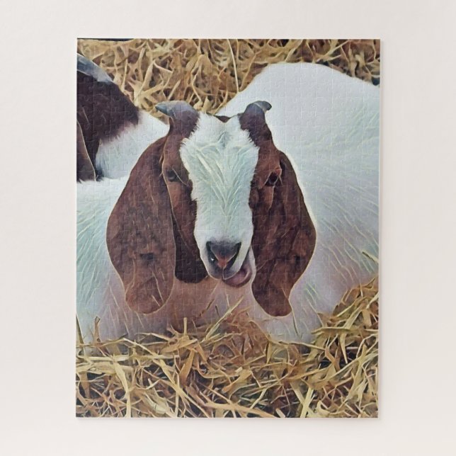 CUTE GOAT JIGSAW PUZZLE (Vertical)