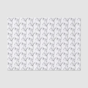 Cute Goat Kid Tissue Paper