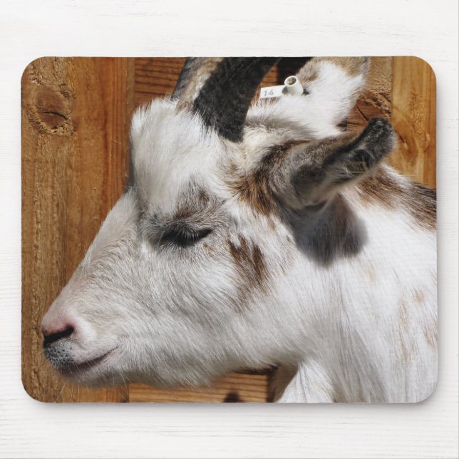 CUTE GOAT  MOUSE MAT (Front)