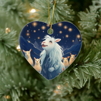Cute Goat Ornament Decor, Gifts for Goat Lovers 