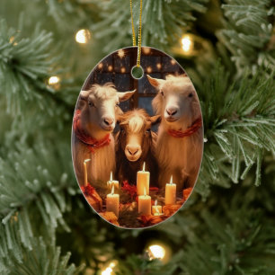 Cute Goat Ornament Decor, Gifts for Goat Lovers 