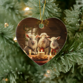 Cute Goat Ornament Decor, Gifts for Goat Lovers 