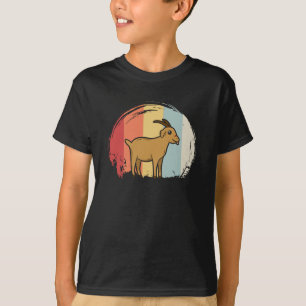 Cute Goat Retro T-Shirt