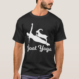 Cute Goat Yoga Womens Quote Meme Saying T-Shirt