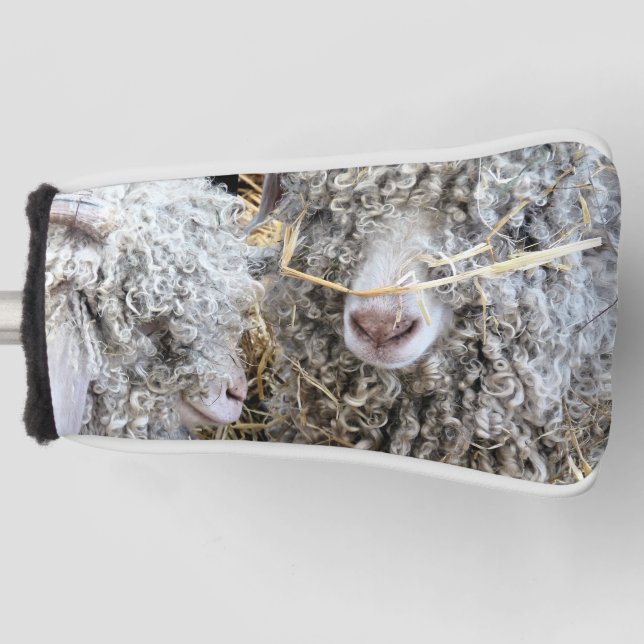 CUTE GOATS  GOLF HEAD COVER (Front)