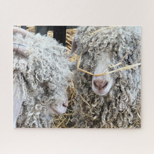 CUTE GOATS JIGSAW PUZZLE (Horizontal)