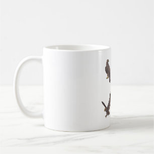 Cute golden eagle Delight � Cute Animal Art Coffee Mug