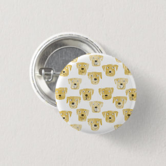 Cute Golden Labrador Retriever Dog 3 Cm Round Badge