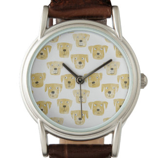 Cute Golden Labrador Retriever Dog Watch