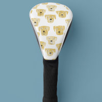 Cute Golden Labrador Retriever Dog Watercolor