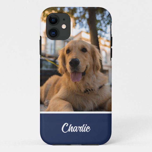 Cute Golden Retriever Case-Mate iPhone Case (Back)