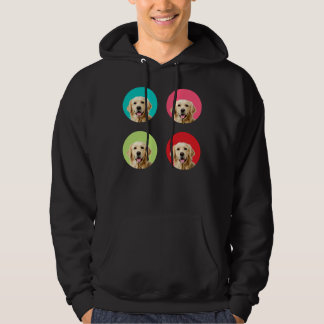 Cute Golden Retriever Dog Colour Funny Golden Retr Hoodie