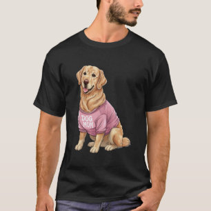 Cute Golden Retriever Dog Mum Paw lover T-Shirt