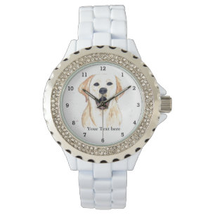 Cute Golden Retriever Dog Puppy Animal Pet Lover Watch