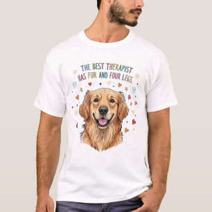 Cute Golden Retriever Doodle T-Shirt