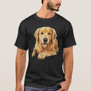 Cute Golden Retriever Love T-Shirt