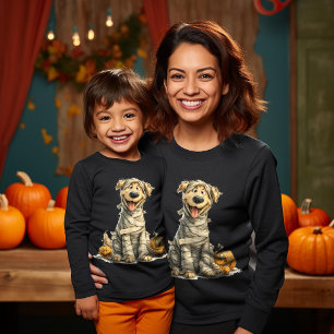 Cute Golden Retriever Mummy T-Shirt