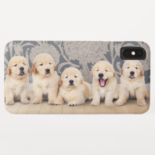 Cute Golden Retriever Puppy Dog iPhone XS Max Case