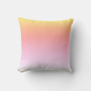 Cute Golden Yellow White Warm Colours Cushion