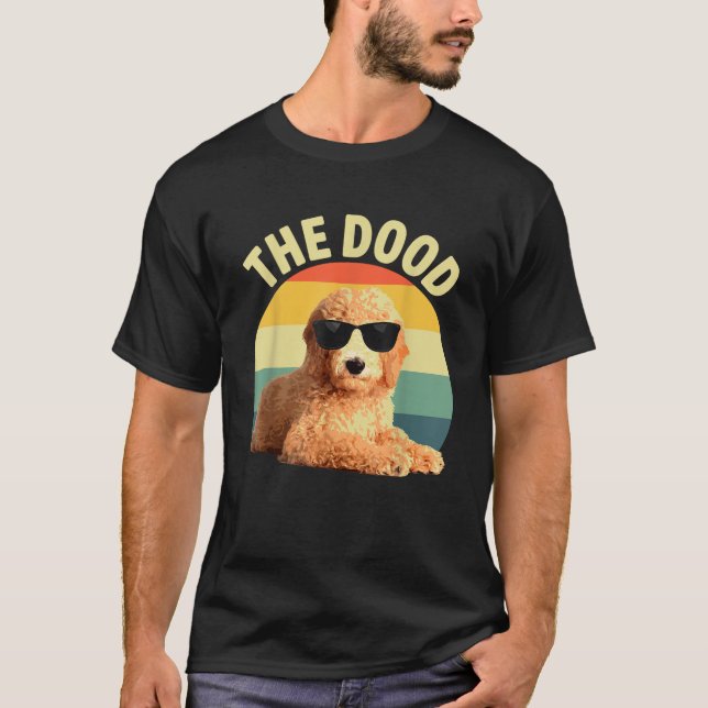 Cute Goldendoodle Art For Men Women Pet Goldendood T-Shirt (Front)