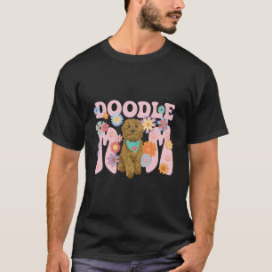Cute Goldendoodle Doodle Dog Mum Design Women T-Shirt