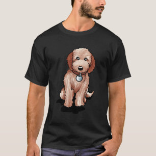 Cute Goldendoodle Puppy Gift Golden Doodle T-Shirt
