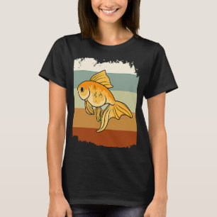 Cute Goldfish Aquarium Artsy Fish T-Shirt