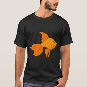 Cute Goldfish Pattern T-Shirt