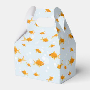 Cute Goldfish Swimming in Water Favour Box