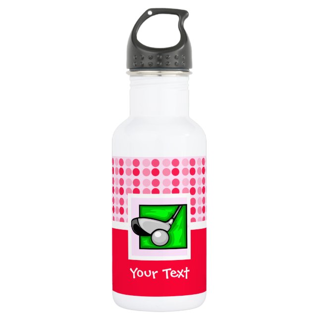 Cute Golf 532 Ml Water Bottle (Front)