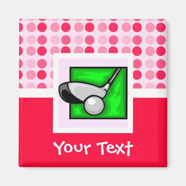Cute Golf Magnet (Front)