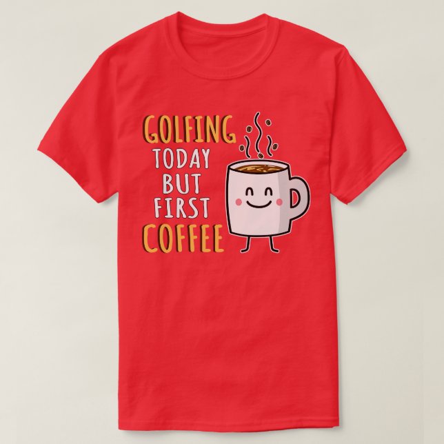 Cute Golfing T-Shirt (Design Front)