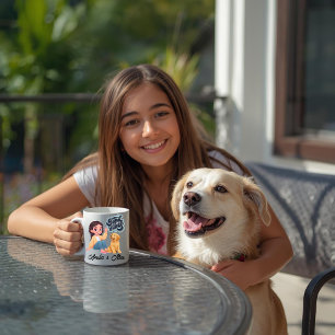 Cute “Good Vibes” Team Personalised Mug