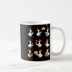 Cute Goose Baking Funny Baker Goose Chef Pastry Ba Coffee Mug