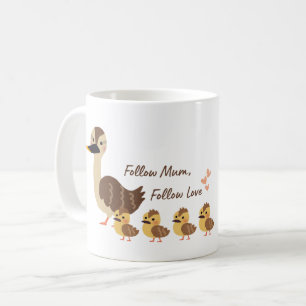 Cute Goose Family Mug