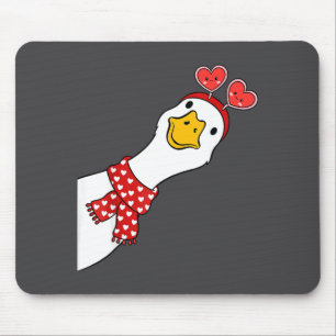 Cute Goose Xoxo Be Mine Happy Valentine's Day Wome Mouse Mat