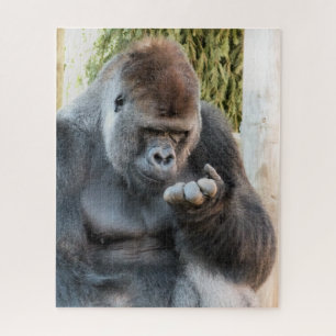 CUTE GORILLA JIGSAW PUZZLE