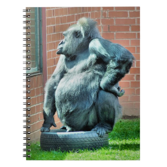 CUTE GORILLA NOTEBOOK (Front)