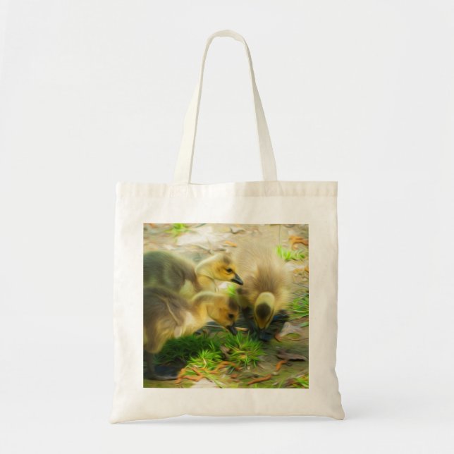Cute Gosling Tote Bag (Front)