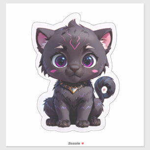 Cute Goth Cat