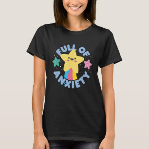 Cute  Goth Gift Pastel Goth Anxiety T-Shirt